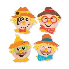 Magnetic Scarecrow Head Craft Kits