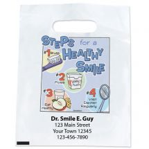 Custom White Paper Bags - Small