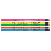 Custom Neon Brushing Teeth Pencils