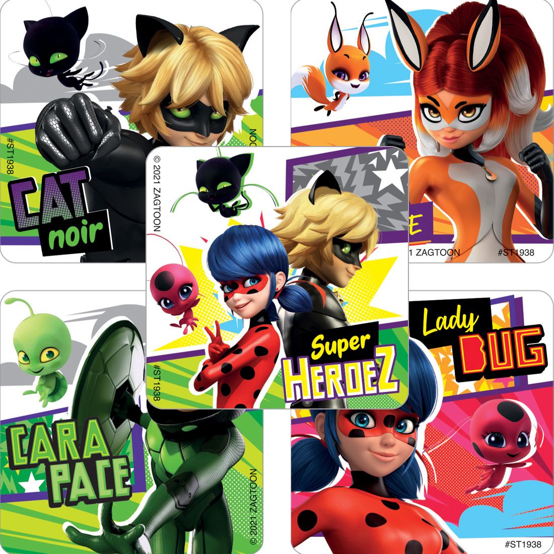 Miraculous: Tales of Ladybug & Cat Noir Stickers - Stickers from ...