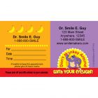 Custom Dont Monkey Around Eye Appointment Cards