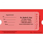 Custom Admit One Ticket Appointment Cards