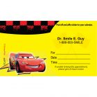 Custom Disney•Pixar Cars Tune-Up Appointment Cards