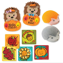 Fall Stickers and Toys!