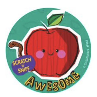 Fruity Scratch n Sniff Stickers